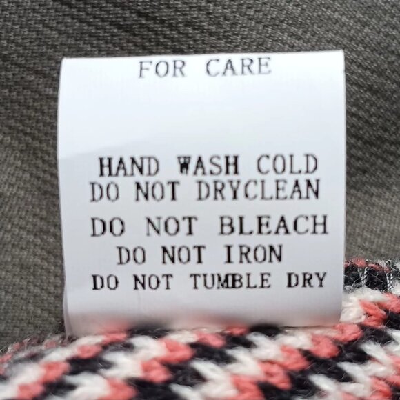 Davi & Dani Corduroy Aztec Knit Shacket Gray Size 3XL - Picture 15 of 15